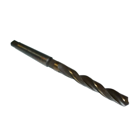 Wiertło do metalu 9,5 mm z stożkowym chwytem Morse'a MK1. HSSCo. DIN345. Wiertło do metalu 9,5 mm z stożkowym chwytem Morse'a MK1. HSSCo. DIN345.
