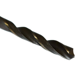 Wiertło do metalu 9,5 mm z stożkowym chwytem Morse'a MK1. HSSCo. DIN345.