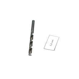 Wiertło spiralne precyzyjne 1,20 mm. DIN338. Mikrowiertło do metalu. HSS.