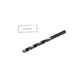 Wiertło spiralne precyzyjne 1,30 mm. DIN338. Mikrowiertło do metalu. HSS.