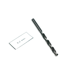 Wiertło spiralne walcowe 3,50 mm. DIN338 HSS. Do metalu, drewna i plastiku.