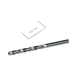 Wiertło spiralne walcowe 4,20 mm. DIN338 HSS. Do metalu, drewna i plastiku.