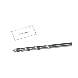 Wiertło spiralne walcowe 5,40 mm. DIN338. HSS. Do metalu, drewna i plastiku