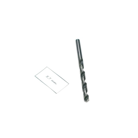 Wiertło spiralne walcowe 5,70 mm. DIN338. HSS. Do metalu, drewna i plastiku Wiertło spiralne walcowe 5,70 mm. DIN338. HSS. Do metalu, drewna i plastiku