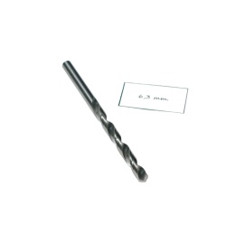Wiertło spiralne walcowe 6,30 mm. DIN338. HSS. Do metalu, drewna i plastiku