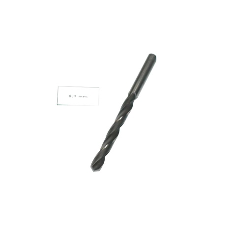 Wiertło spiralne walcowe 8,90 mm. DIN338. HSS. Do metalu, drewna i plastiku Wiertło spiralne walcowe 8,90 mm. DIN338. HSS. Do metalu, drewna i plastiku