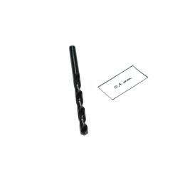 Wiertło spiralne precyzyjne 0,40 mm. DIN338. Mikrowiertło do metalu. HSS.