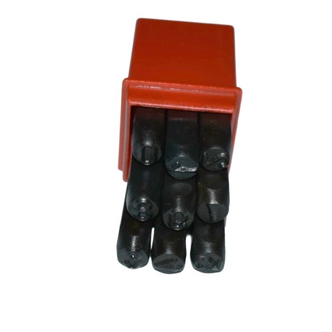 Numeratory znaczniki cyfry 10 mm. Zestaw - 9 szt. Punktaki, wybijaki. Numeratory znaczniki cyfry 10 mm. Zestaw - 9 szt. Punktaki, wybijaki.