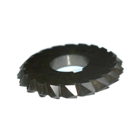 Frez kątowy dwustronny symetryczny krążkowy NFKe 106° 63x22x8 mm DIN847 HSS Frez kątowy dwustronny symetryczny krążkowy NFKe 106° 63x22x8 mm DIN847 HSS