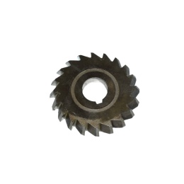 Frez kątowy krążkowy jednostronny 23° lewy Ø80x22x10 mm. Z20. HSS.