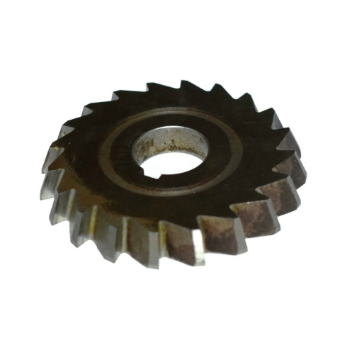 Frez kątowy krążkowy jednostronny 23° lewy Ø80x22x10 mm. Z20. HSS. Frez kątowy krążkowy jednostronny 23° lewy Ø80x22x10 mm. Z20. HSS.