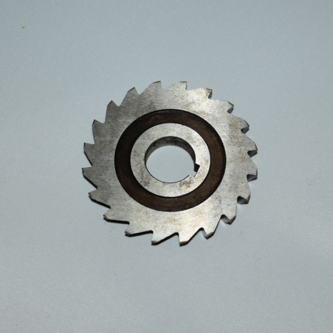 Frez kątowy krążkowy jednostronny 23° lewy Ø80x22x10 mm. Z20. HSS. Frez kątowy krążkowy jednostronny 23° lewy Ø80x22x10 mm. Z20. HSS.