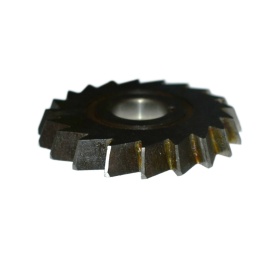 Frez kątowy krążkowy jednostronny 23° prawy Ø80x22x10 mm. Z20. HSS.