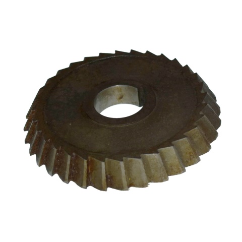 Frez kątowy krążkowy jednostronny 60° 125x32x16 mm. Z32. HSS. Frez kątowy krążkowy jednostronny 60° 125x32x16 mm. Z32. HSS.
