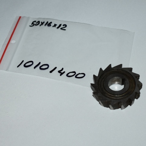 Frez kątowy krążkowy jednostronny 80° Ø50x16x12 mm. Z14. HSS. Frez kątowy krążkowy jednostronny 80° Ø50x16x12 mm. Z14. HSS.