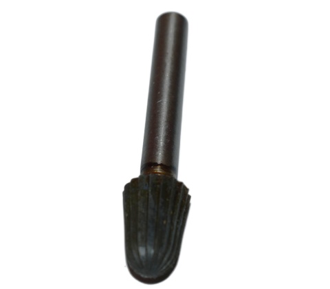 Frez obrotowy węglikowy VHM 18 mm. Pilnik rotacyjny Łukowy Półkolisty Typ F Frez obrotowy węglikowy VHM 18 mm. Pilnik rotacyjny Łukowy Półkolisty Typ F