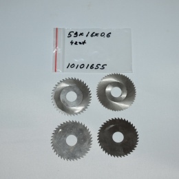 Frez tarczowy piłkowy 59x16x0,6 mm - 4 szt. HSS cięcie i frezowanie