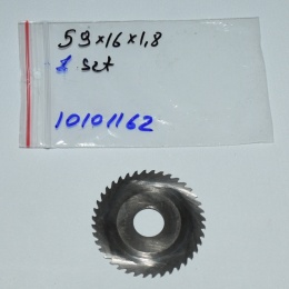 Frez tarczowy piłkowy 59x16x1,80 mm. HSS precyzyjne cięcie i frezowanie
