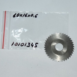 Frez tarczowy piłkowy 60x16x0,6 mm. HSS precyzyjne cięcie i frezowanie