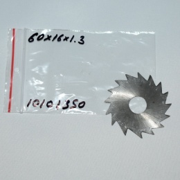 Frez tarczowy piłkowy 60x16x1,3 mm. HSS precyzyjne cięcie i frezowanie