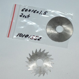 Frez tarczowy piłkowy 60x16x1,5 mm. HSS precyzyjne cięcie i frezowanie