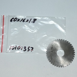 Frez tarczowy piłkowy 60x16x1,80 mm. HSS precyzyjne cięcie i frezowanie