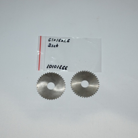 Frez tarczowy piłkowy 61x16x1,60 mm - 2 szt. HSS cięcie i frezowanie Frez tarczowy piłkowy 61x16x1,60 mm - 2 szt. HSS cięcie i frezowanie