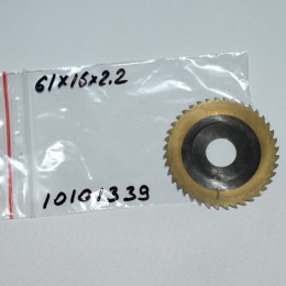 Frez tarczowy piłkowy 61x16x2,20 mm. HSS precyzyjne cięcie i frezowanie