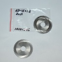 Frez tarczowy piłkowy 62x16x1,8 mm - 2 szt. HSS cięcie i frezowanie