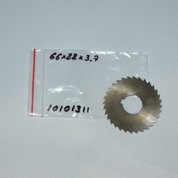 Frez tarczowy piłkowy 66x22x3,7 mm. HSS precyzyjne cięcie i frezowanie