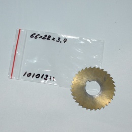Frez tarczowy piłkowy 66x22x3,7 mm. HSS precyzyjne cięcie i frezowanie