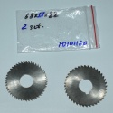 Frez tarczowy piłkowy 68x22x3,80 mm - 2 szt. HSS cięcie i frezowanie