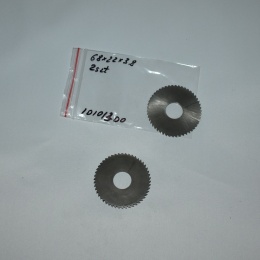 Frez tarczowy piłkowy 68x22x3,80 mm - 2 szt. HSS cięcie i frezowanie