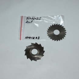 Frez tarczowy piłkowy 71x22x2,50 mm - 2 szt. HSS cięcie i frezowanie