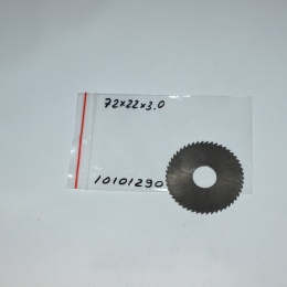 Frez tarczowy piłkowy 72x22x3,00 mm. HSS precyzyjne cięcie i frezowanie