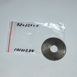Frez tarczowy piłkowy 72x22x4,0 mm. HSS precyzyjne cięcie i frezowanie