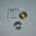 Frez tarczowy piłkowy 73x22x2,5 mm - 2 szt. HSS cięcie i frezowanie