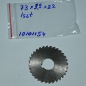Frez tarczowy piłkowy 73x22x3,9 mm. HSS precyzyjne cięcie i frezowanie