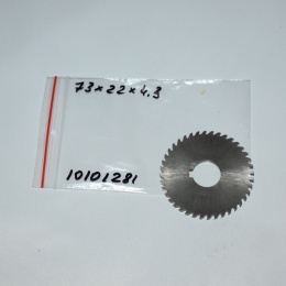 Frez tarczowy piłkowy 73x22x4,3 mm. HSS precyzyjne cięcie i frezowanie