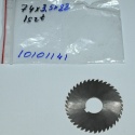 Frez tarczowy piłkowy 74x22x3,5 mm. HSS precyzyjne cięcie i frezowanie