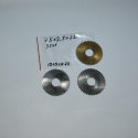 Frez tarczowy piłkowy 75x22x2,5 mm - 3 szt. HSS cięcie i frezowanie