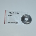 Frez tarczowy piłkowy 75x22x2,5 mm. HSS precyzyjne cięcie i frezowanie