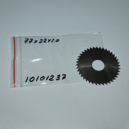 Frez tarczowy piłkowy 77x22x1,0 mm. HSS precyzyjne cięcie i frezowanie