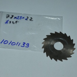Frez tarczowy piłkowy 78x22x2,3 mm. HSS precyzyjne cięcie i frezowanie