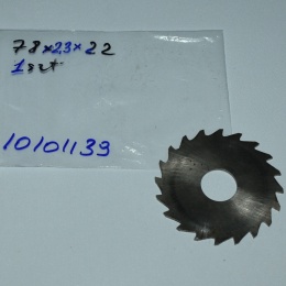 Frez tarczowy piłkowy 78x22x2,3 mm. HSS precyzyjne cięcie i frezowanie