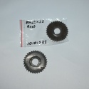 Frez tarczowy piłkowy 80x22x3,5 mm - 2 szt. HSS cięcie i frezowanie