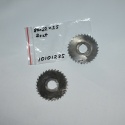 Frez tarczowy piłkowy 80x22x3,5 mm - 2 szt. HSS cięcie i frezowanie