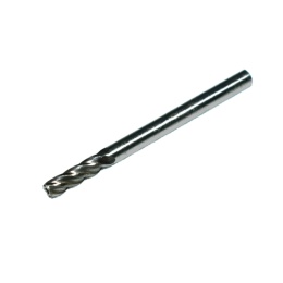 Frez trzpieniowy palcowy walcowy 4-ostrzowy NFPa 3x10x40 mm. HSS. DIN 844.