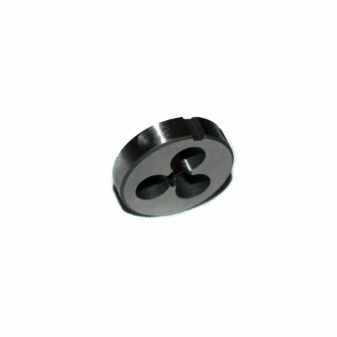 Narzynka metryczna M2,3. Gwint M2,30x0,45 mm. Gwintowanie drobnych gwintów. Narzynka metryczna M2,3. Gwint M2,30x0,45 mm. Gwintowanie drobnych gwintów.