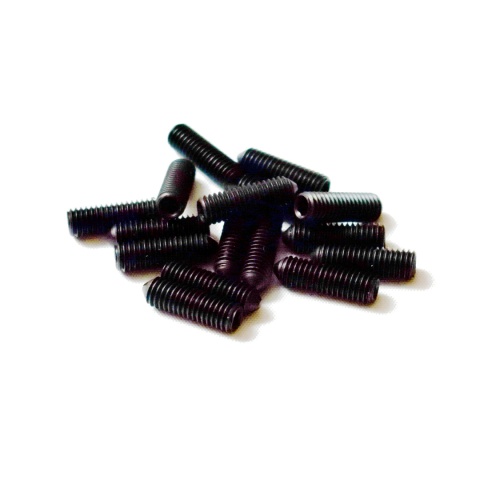 Czarny wkręt dociskowy M6x20 stożkowy koniec (OX) - 10 szt. Śruba dociskowa Czarny wkręt dociskowy M6x20 stożkowy koniec (OX) - 10 szt. Śruba dociskowa